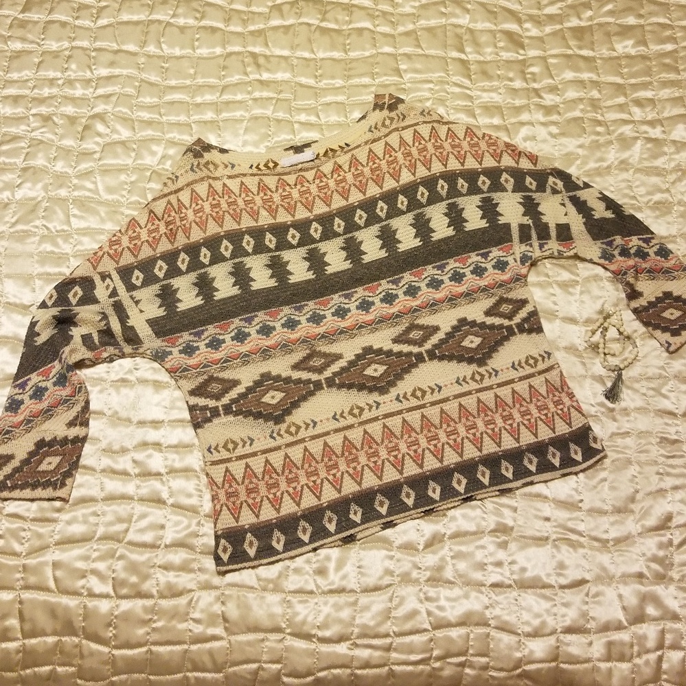 NWOT Perch by blu pepper knit top